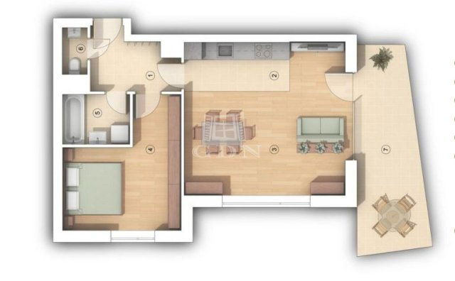 Eladó téglalakás, Budapesten, XIV. kerületben 107 M Ft, 2 szobás