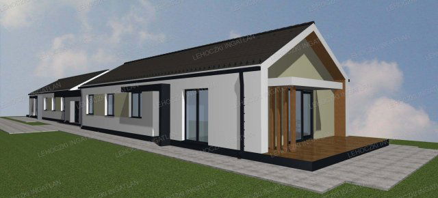 Eladó ikerház, Nyírpazonyon 74.9 M Ft, 4 szobás