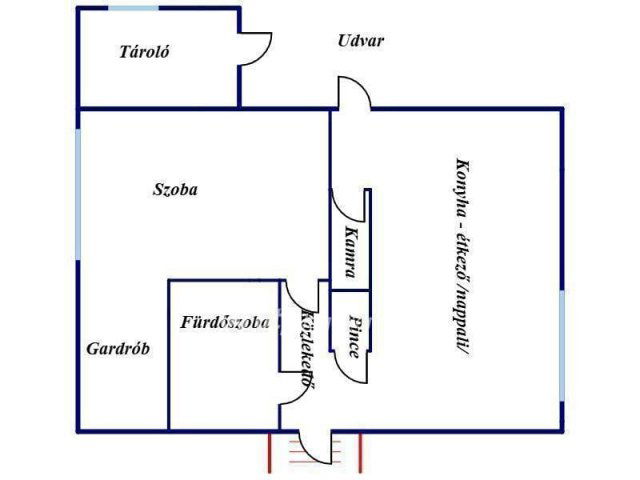Eladó nyaraló, Szegeden 38.9 M Ft, 1+1 szobás