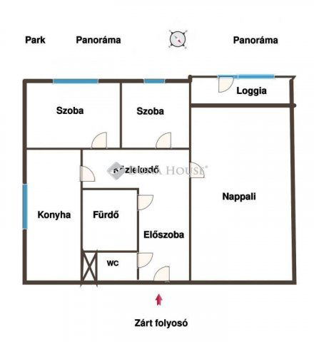 Eladó panellakás, Budaörsön, Lévai utcában 66.5 M Ft, 3 szobás