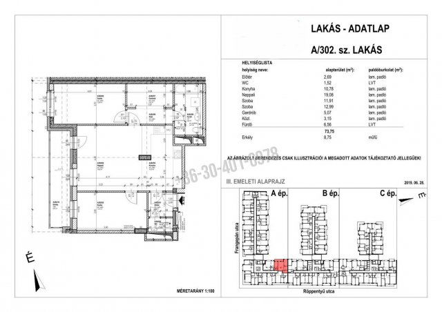 Eladó téglalakás, Budapesten, XIII. kerületben 120.84 M Ft