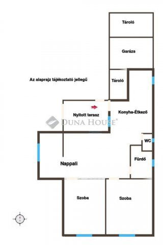 Eladó családi ház, Dalmandon 24 M Ft, 3 szobás