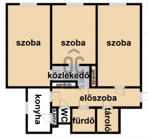 Eladó panellakás, Budapesten, III. kerületben 96.5 M Ft, 3 szobás