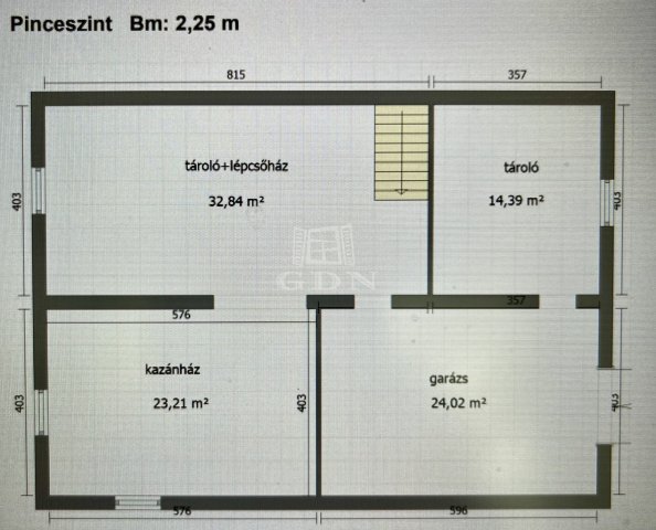 Eladó családi ház, Tordason 119 M Ft, 3+1 szobás