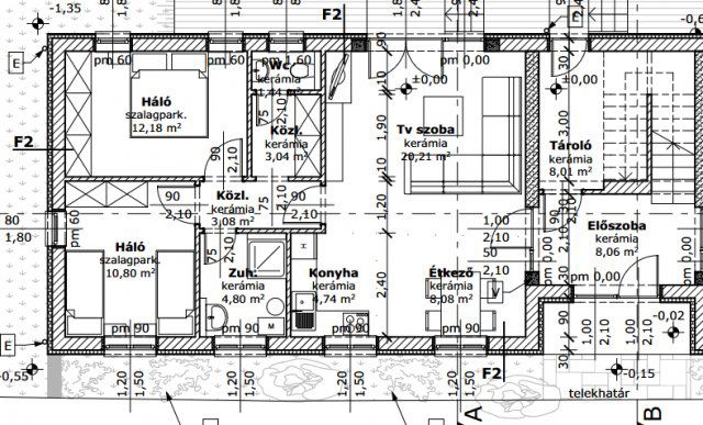 Eladó téglalakás, Csopakon 119.9 M Ft, 3 szobás