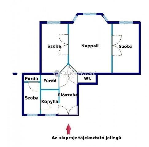 Eladó téglalakás, Budapesten, VIII. kerületben 99.9 M Ft