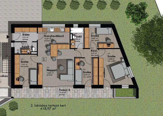 Eladó téglalakás, Pécsett 112.9 M Ft, 4 szobás