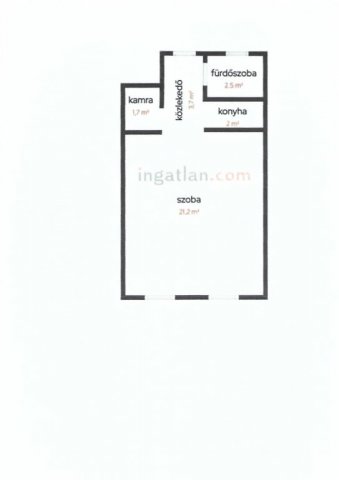 Eladó téglalakás, Budapesten, IV. kerületben 32.2 M Ft, 1 szobás