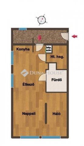 Eladó téglalakás, Budapesten, I. kerületben 119.9 M Ft, 1 szobás