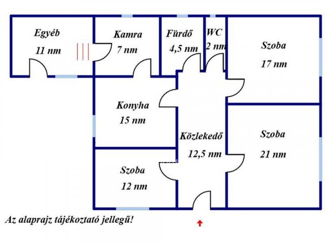 Eladó családi ház, Sarkadon 18.5 M Ft, 3 szobás