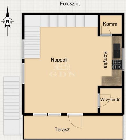 Eladó családi ház, Óbudaváron 95 M Ft, 3 szobás