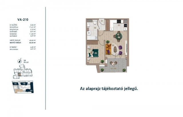 Eladó téglalakás, Budapesten, III. kerületben 77.5 M Ft