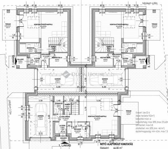 Eladó ikerház, Vecsésen 120 M Ft, 4 szobás