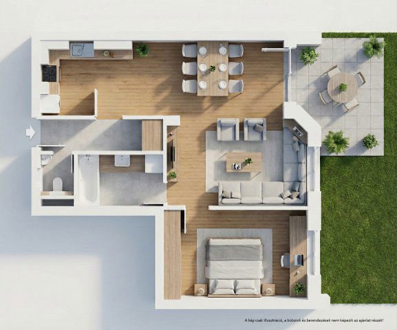 Eladó téglalakás, Kecskeméten 77 M Ft, 2 szobás