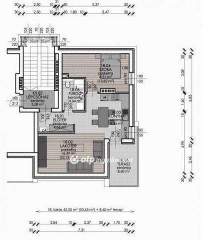 Eladó téglalakás, Siófokon 97.307 M Ft, 3 szobás