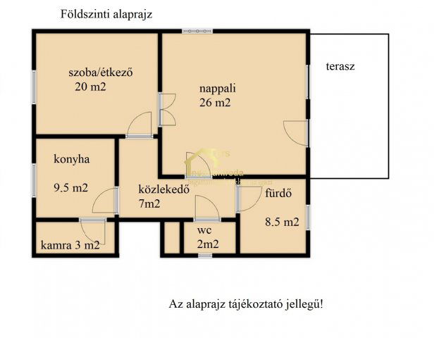 Eladó családi ház, Dorogon 75 M Ft, 4+1 szobás