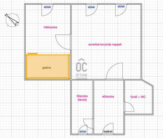 Eladó téglalakás, Budapesten, VII. kerületben 105 M Ft, 3 szobás