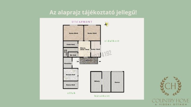 Eladó családi ház, Csengelén 35.9 M Ft, 3 szobás