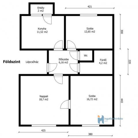 Eladó családi ház, Budapesten, IV. kerületben 190 M Ft, 7 szobás