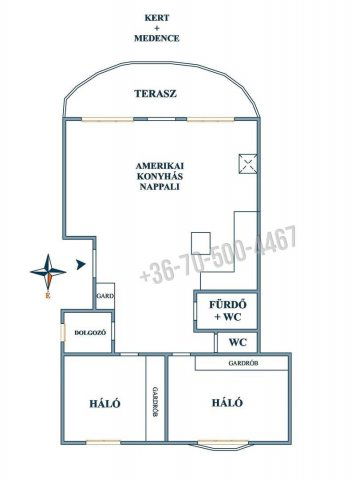Eladó téglalakás, Budapesten, II. kerületben 259 M Ft, 3 szobás