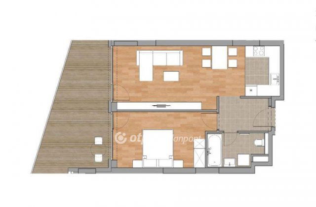 Eladó téglalakás, Budapesten, XI. kerületben 93.5 M Ft, 2 szobás