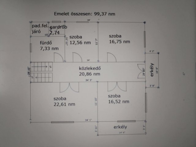 Eladó családi ház, Etesen 21 M Ft, 5 szobás