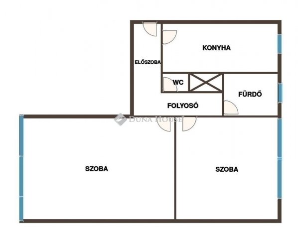 Eladó panellakás, Pécsett 42.9 M Ft, 2 szobás