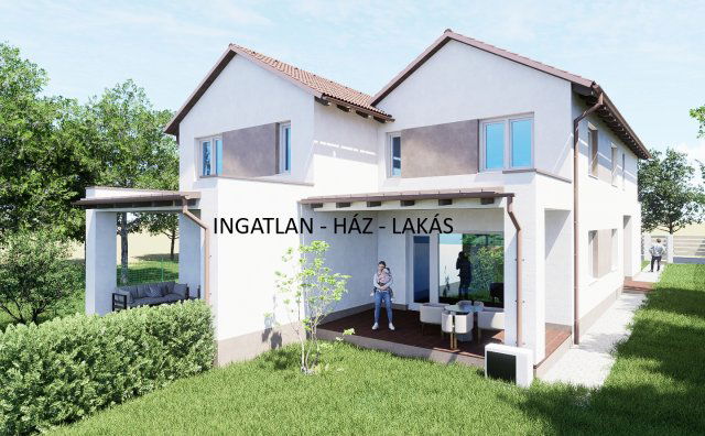 Eladó ikerház, Veresegyházon 130 M Ft, 5 szobás