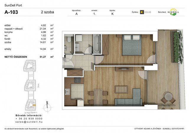 Eladó téglalakás, Budapesten, XI. kerületben 112.2 M Ft