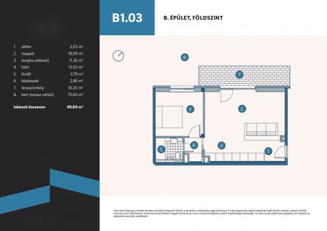 Eladó téglalakás, Vámosszabadin 55.9 M Ft, 1+1 szobás