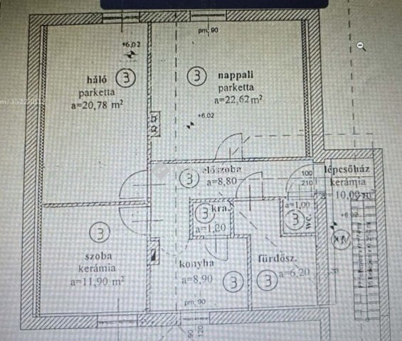 Eladó téglalakás, Budapesten, XVII. kerületben 85.9 M Ft