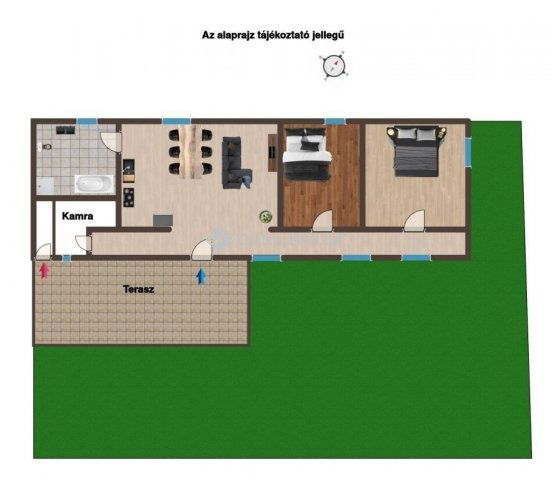 Eladó családi ház, Örkényen 39.9 M Ft, 3 szobás