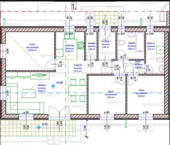 Eladó ikerház, Velencén 94.9 M Ft, 4 szobás