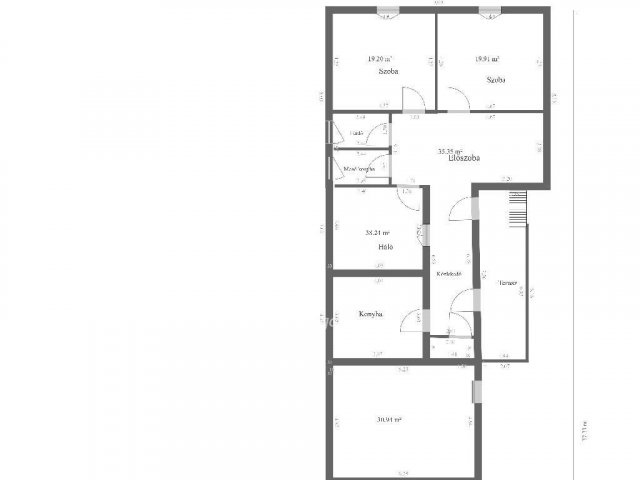 Eladó családi ház, Bősárkányon 60 M Ft, 3 szobás