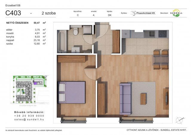 Eladó téglalakás, XIV. kerületben, Erzsébet királyné útján