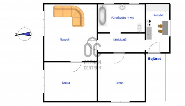 Eladó családi ház, Fácánkerten 23 M Ft, 3 szobás