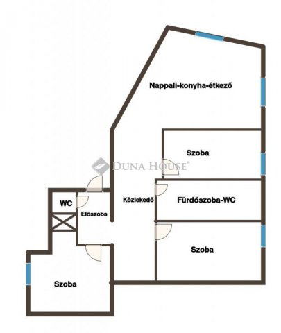 Eladó téglalakás, Pécsett, Jókai utcában 86.9 M Ft, 4 szobás