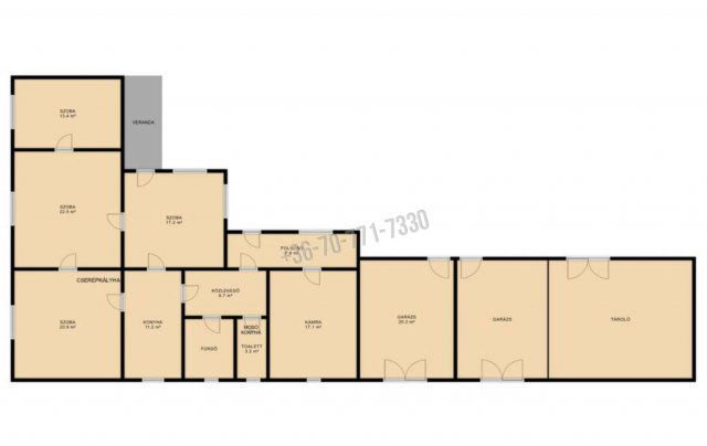 Eladó családi ház, Erdőtelken 24.9 M Ft, 4 szobás
