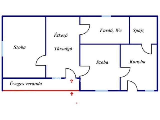 Eladó családi ház, Sárospatakon 19.9 M Ft, 3 szobás