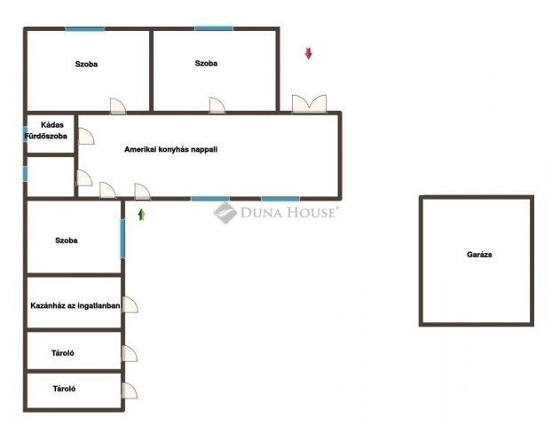 Eladó családi ház, Cegléden 59.5 M Ft, 4 szobás