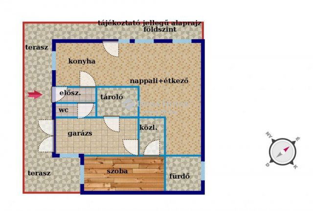 Eladó családi ház, Érden 133.7 M Ft, 4 szobás