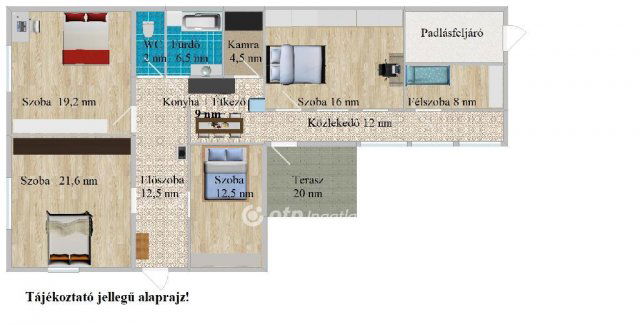 Eladó családi ház, Ráckeresztúron 59.9 M Ft, 3+1 szobás