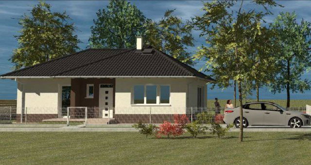 Eladó ikerház, Vácrátóton 57 M Ft, 3 szobás