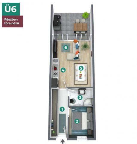 Eladó téglalakás, Balatonszemesen 78.9 M Ft, 2 szobás