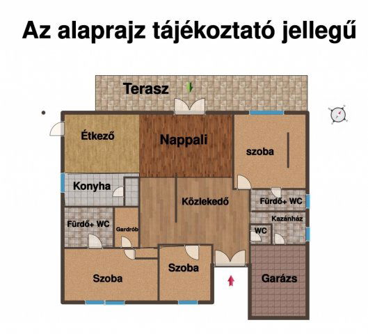 Eladó családi ház, Deszken 120 M Ft, 4 szobás