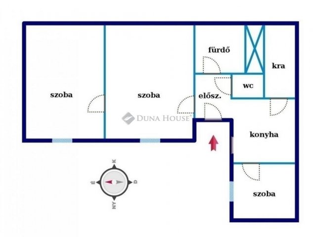 Eladó téglalakás, Budapesten, VIII. kerületben 77 M Ft