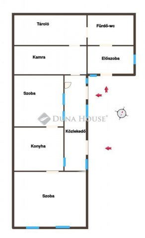 Eladó családi ház, Vasszécsenyen 20 M Ft, 2 szobás