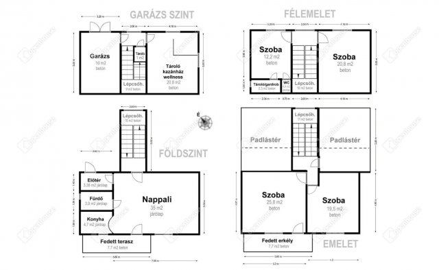 Eladó családi ház, Miskolcon 54.9 M Ft, 5 szobás