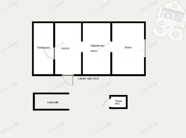 Eladó téglalakás, Nagykőrösön 23.49 M Ft, 2 szobás