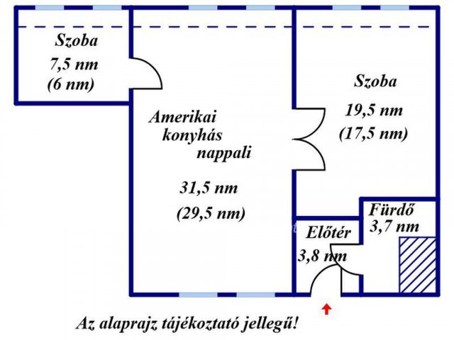 Eladó téglalakás, Gyulán 59.9 M Ft, 1+1 szobás